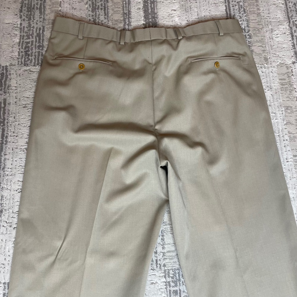 Brooks Brothers Men's Dress Pants — Light Tan - Picture 5 of 12